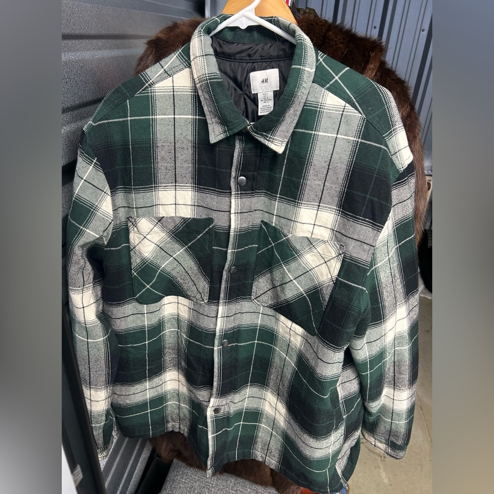 H&M Men’s Large Shirt Jacket